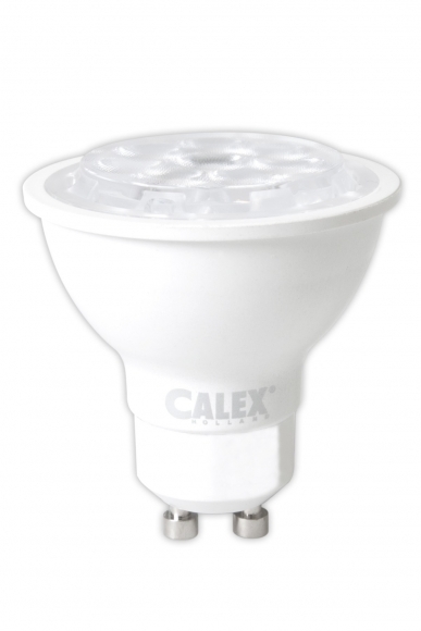 stortbui Habubu Pedagogie Calex SMD LED lamp GU10 240V 6,.0 430lm 2700K Dimbaar | Dijk Webshops