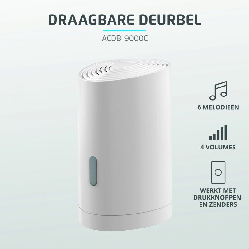 Mobiele draadloze ACDB-9000C | Dijk Webshops